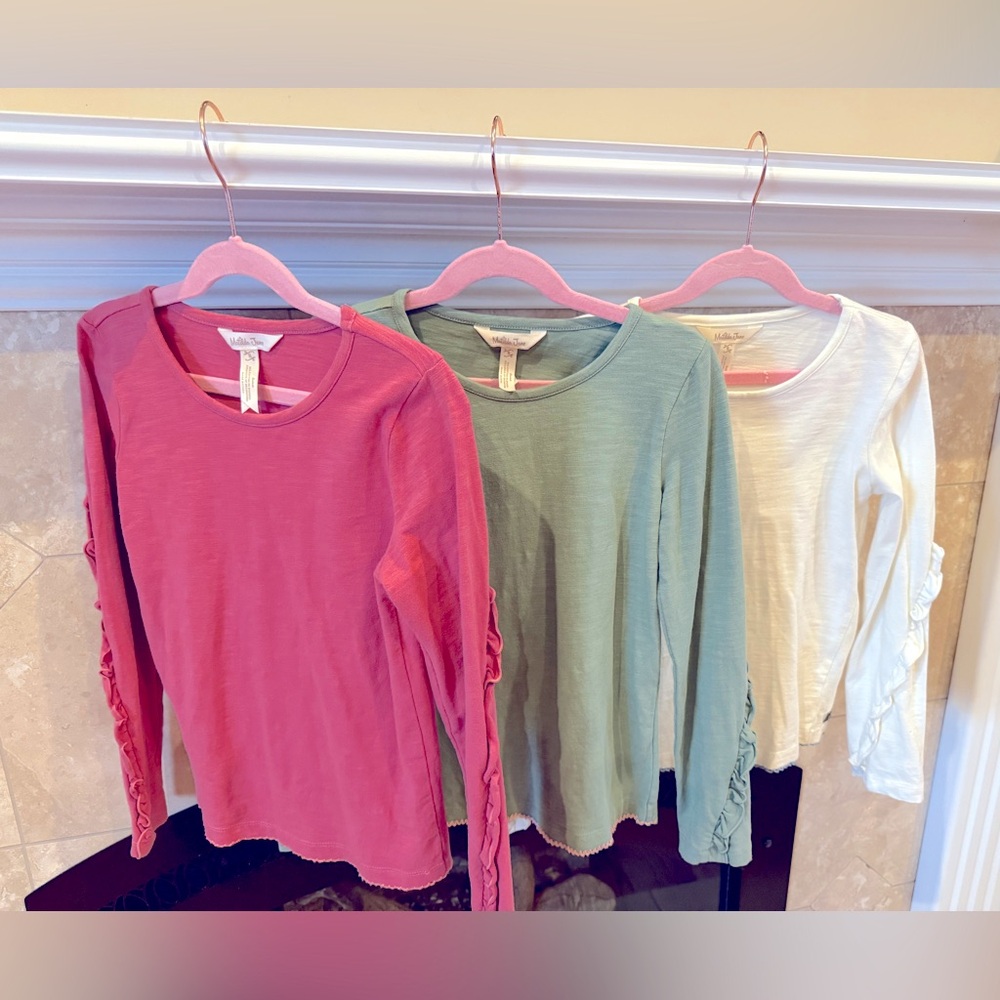 Matilda Jane set of 3 Head in the Cloud Tees size 8 EUC $45
